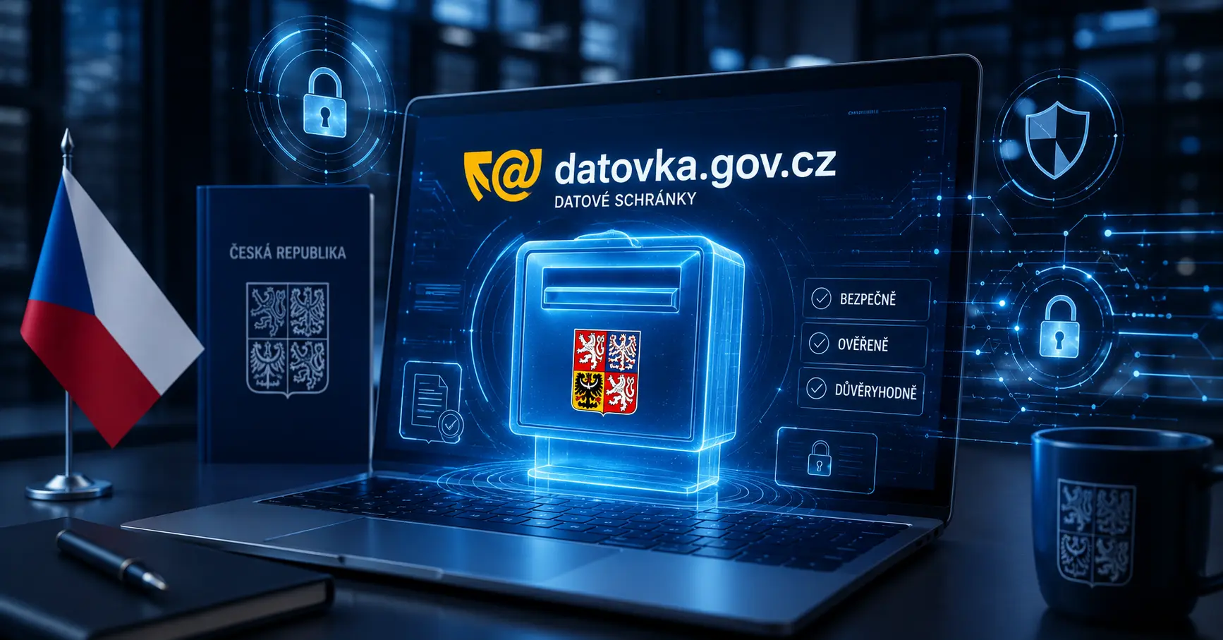 Переезд государственной системы Datové schránky в Чехии на новый домен datovka.gov.cz